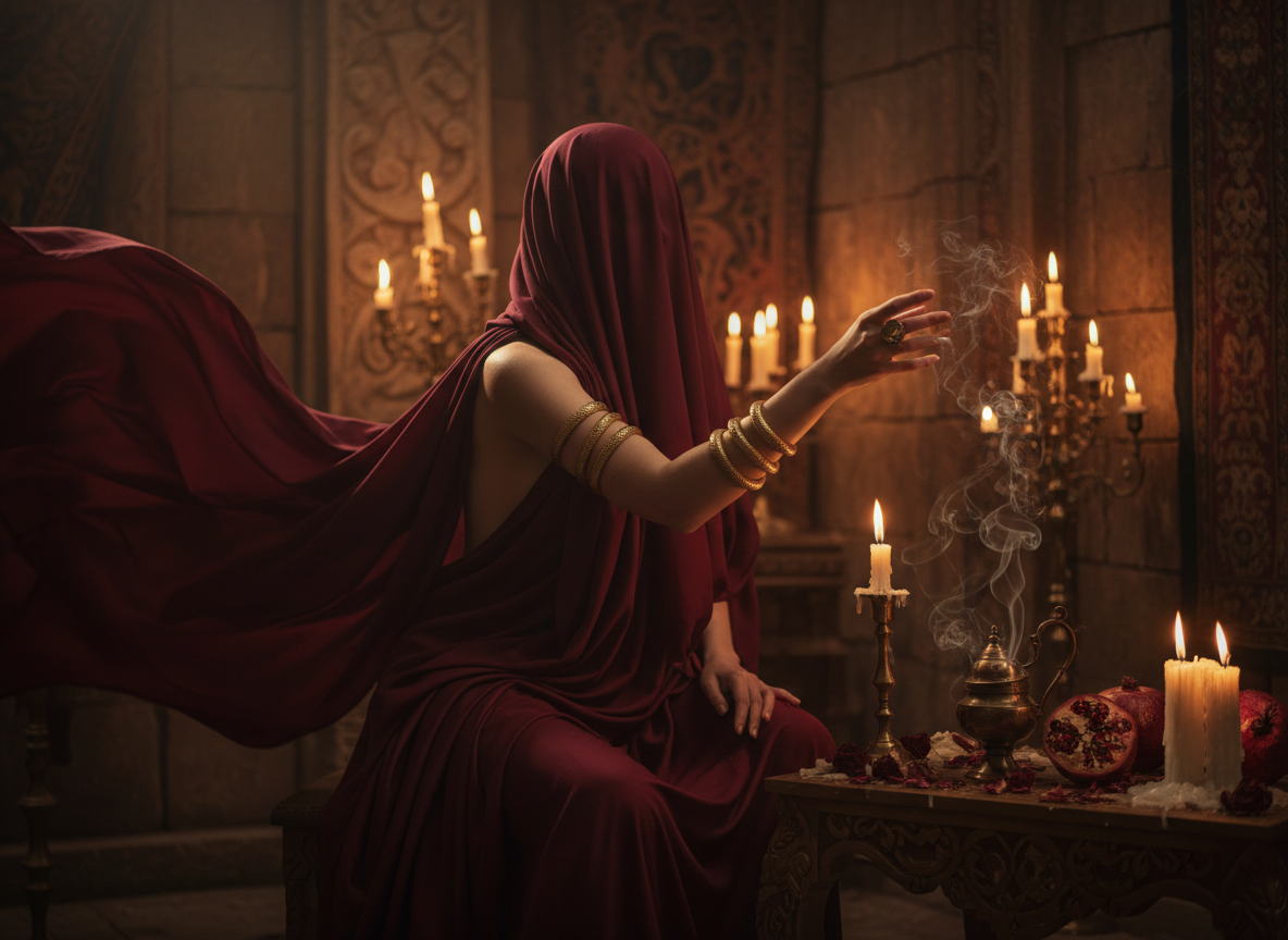 Evocative editorial image representing themes of desire and mythology